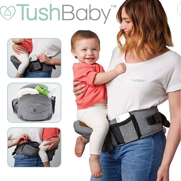 -SOLD- TushBaby baby / toddler hip carrier - Picture 2 of 10